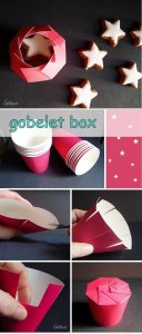 Gift Box Idea for Cupcakes and Cookies
